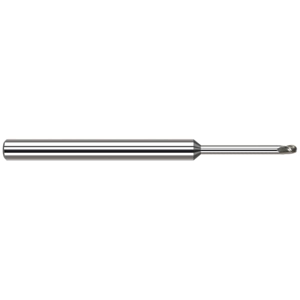 Harvey Tool End Mill for Aluminum Alloys - Ball, 0.0930" (3/32) 925193 - main